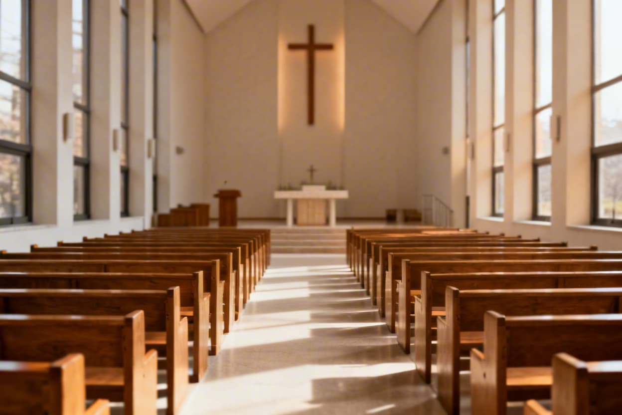 Interior de igreja